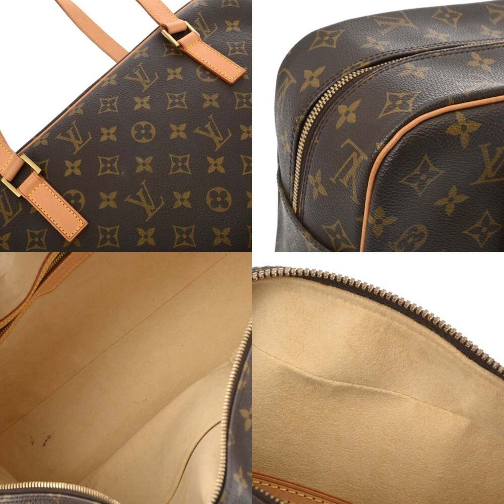 LOUIS VUITTON Brown Monogram Canvas Tote Bag - Picture 10 of 11